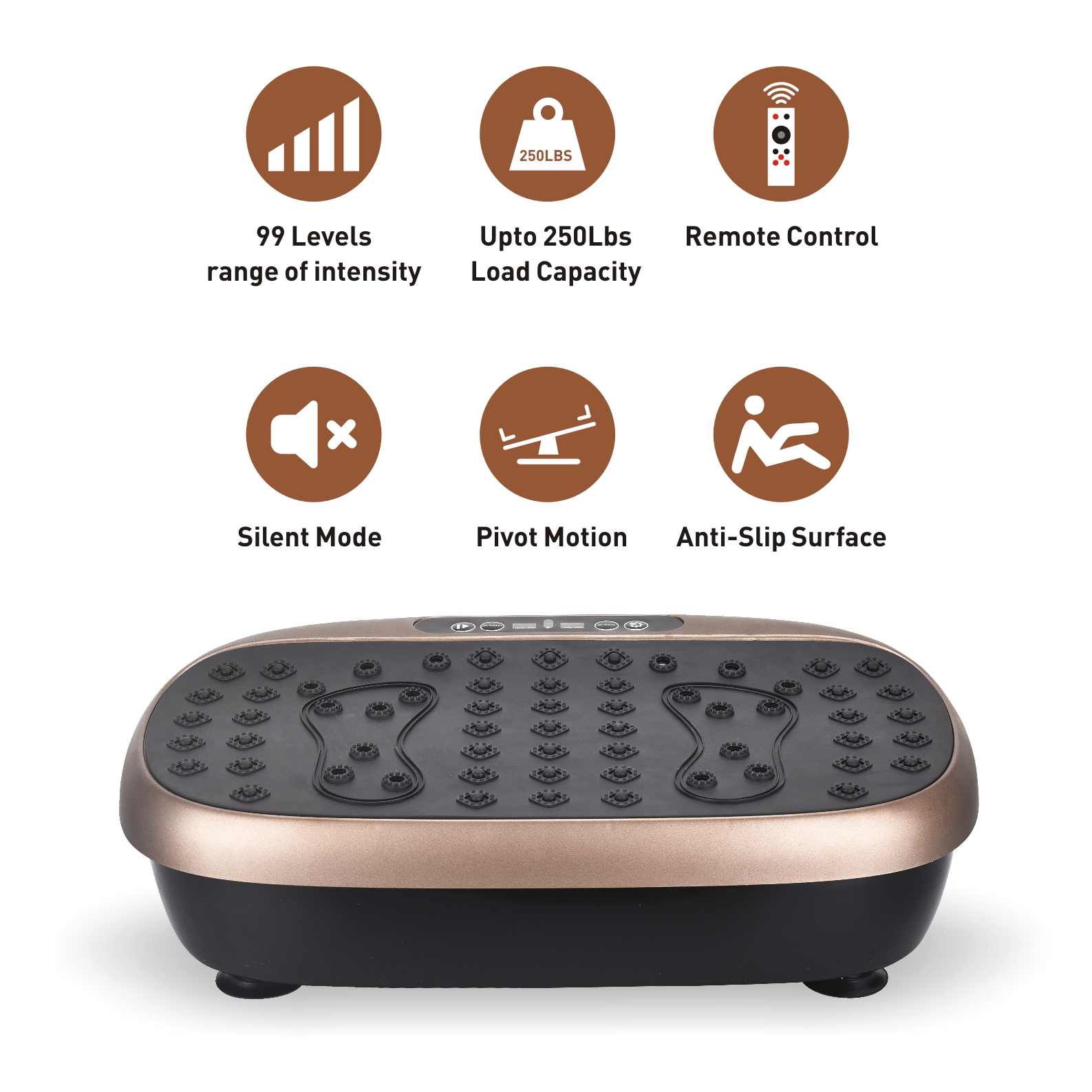 Atom Vibration Plate Brown