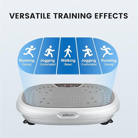 FitMax 3D XL Vibration Plate Exercise Machine - Fitpro Silver