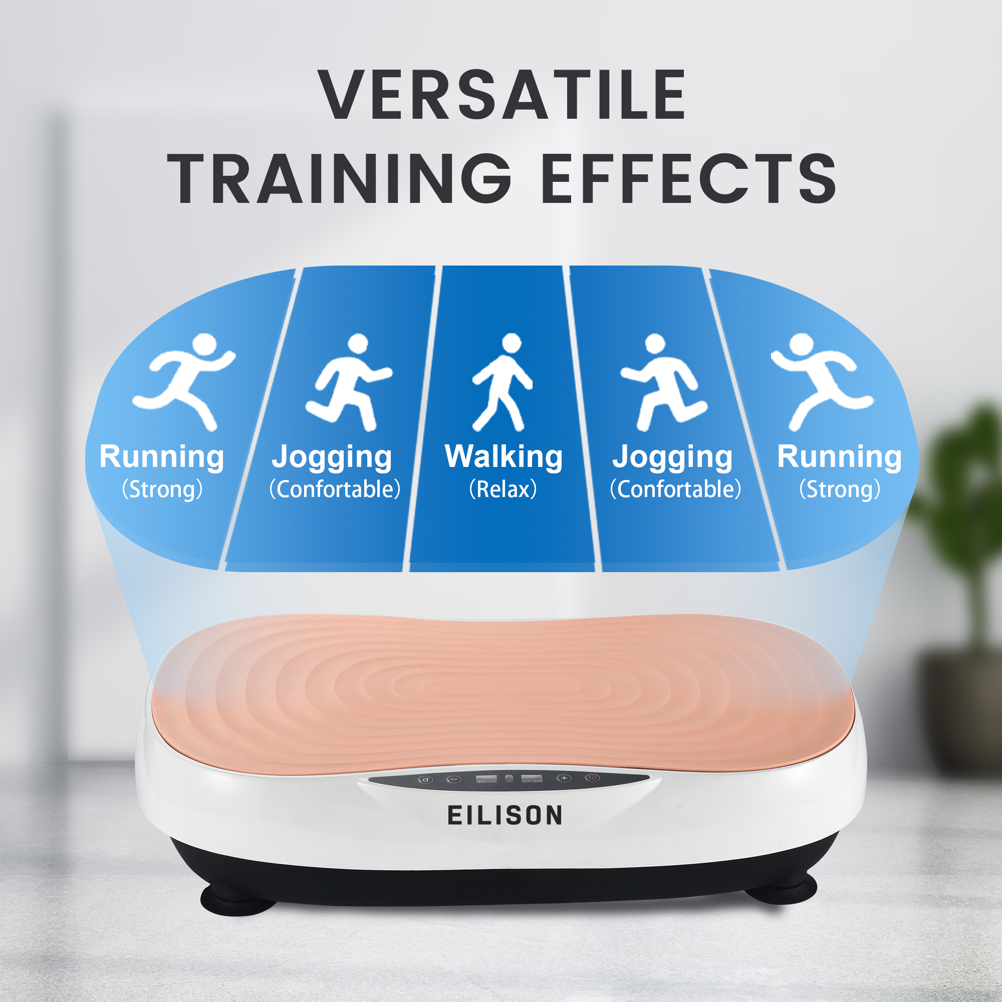 EILISON Glory Vibration Plate Exercise Machine(Glory Pink)