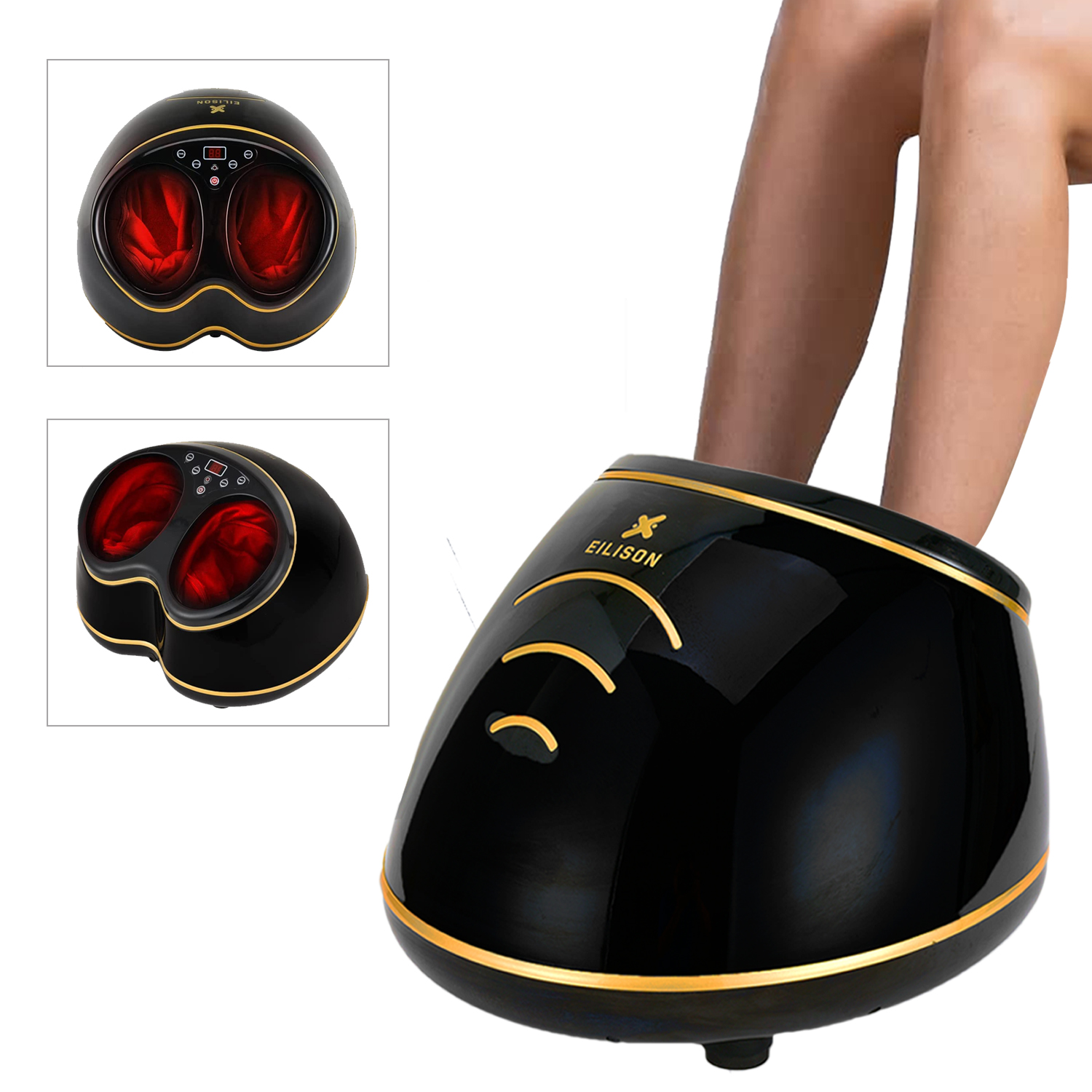 Air Bag Foot Massager with Heat