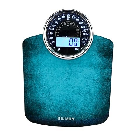 Highly Advance 2-in-1 Digital & Analog Weighing Scale Blue